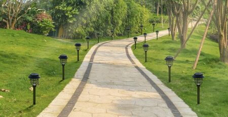 solar path lights