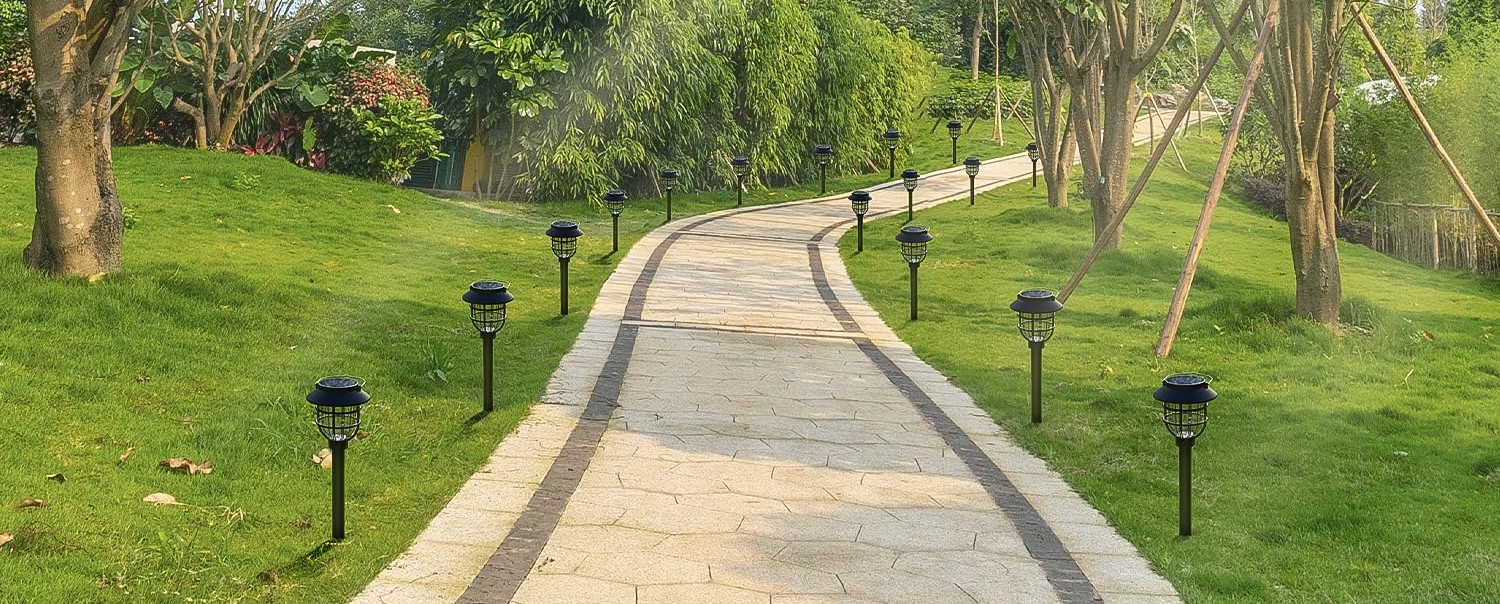 solar path lights