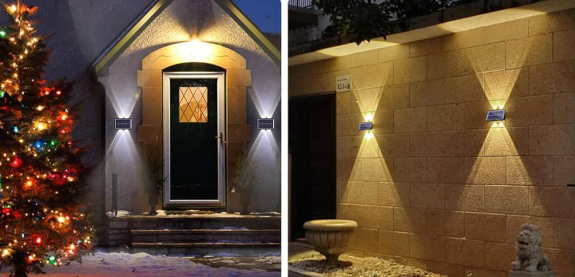 solar wall lights