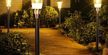 Solar path lights