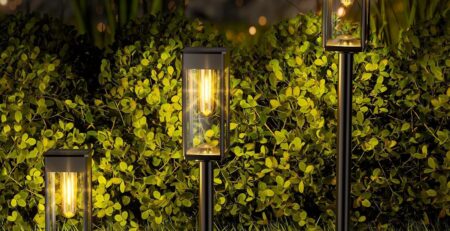 Solar path lights