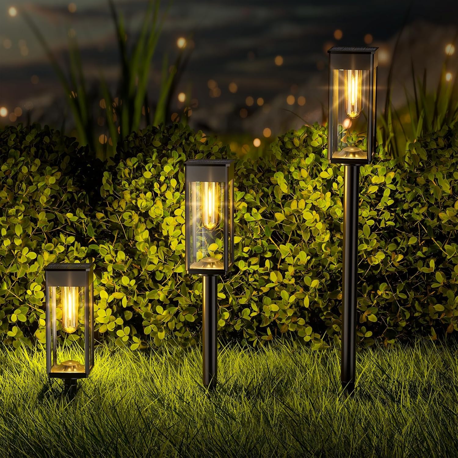 Solar path lights