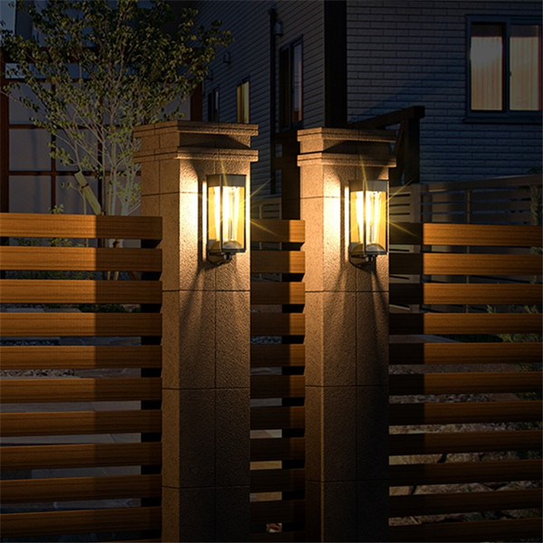 Solar wall lights