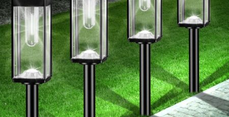 solar sidewalk lights