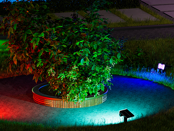 Solar spot lights