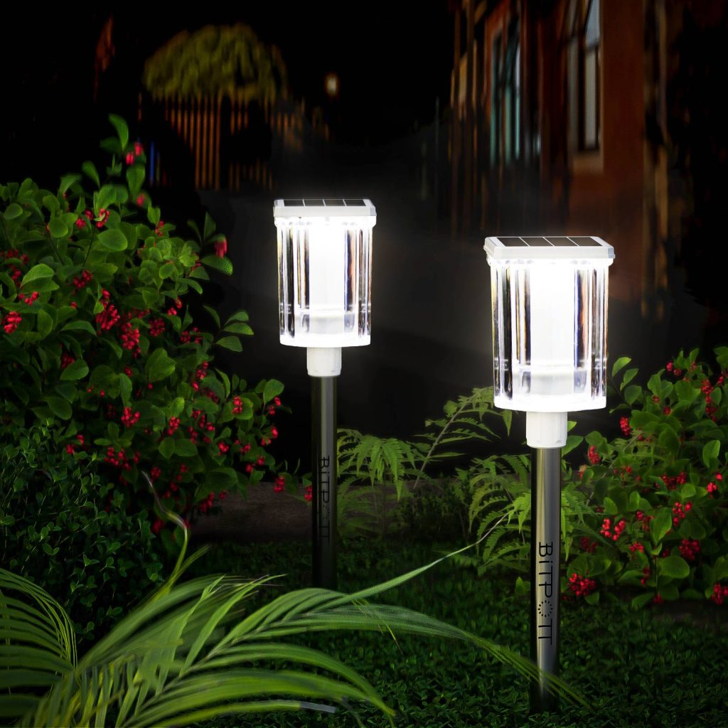 solar sidewalk lights