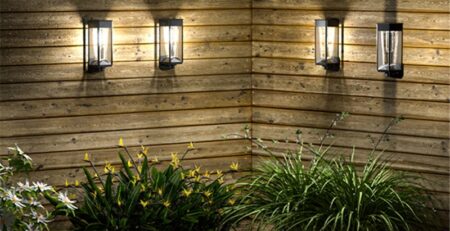 solar wall lights