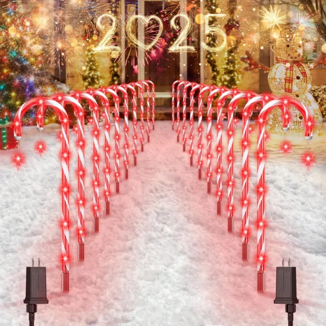 solar lights twinkle