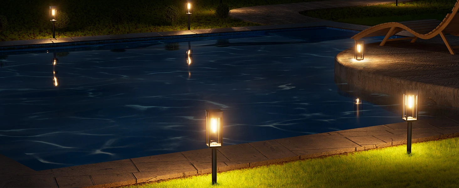 colorful solar lights