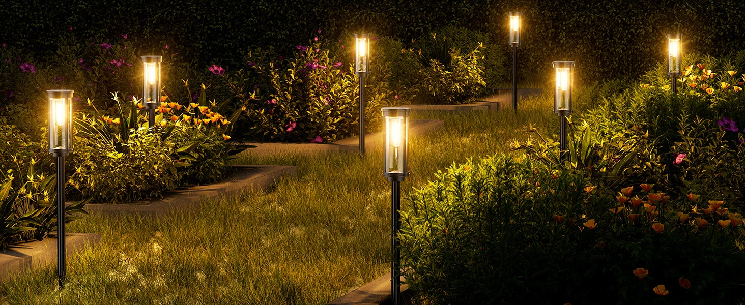 Solar path lights