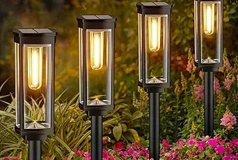 mushroom path lights