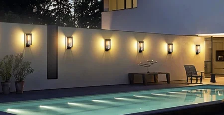 solar wall lights