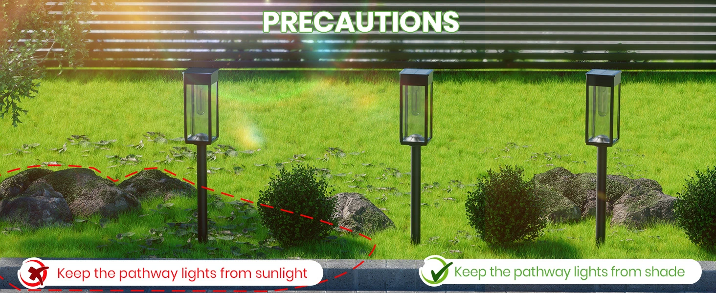 do solar lights need direct sun