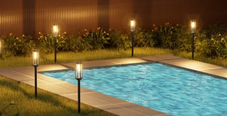 solar light with movement sensor