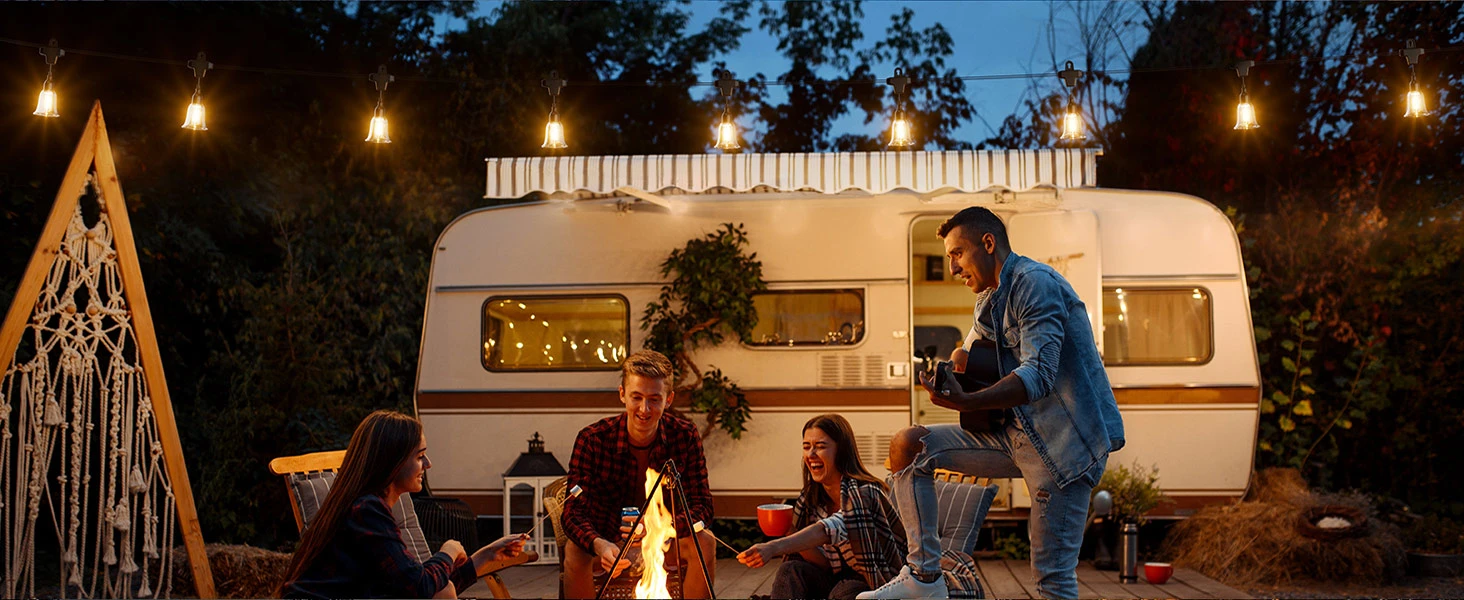 Solar Powered Camping Lights