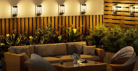 solar wall lights