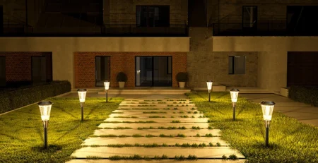 solar path lights