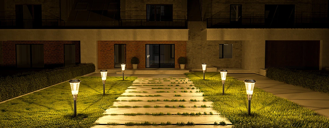 solar path lights