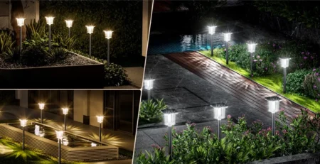 solar path lights
