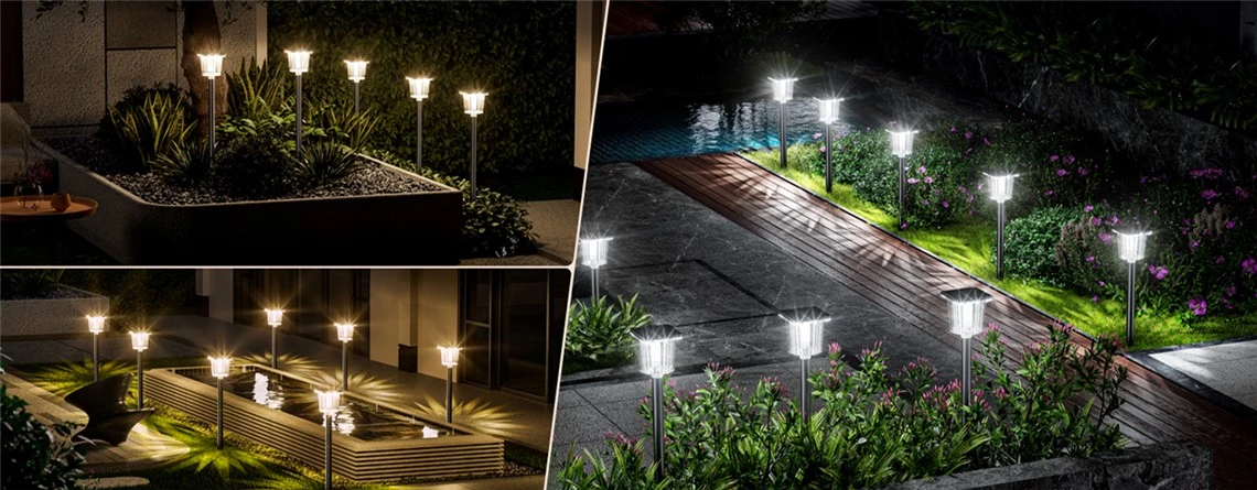 solar path lights