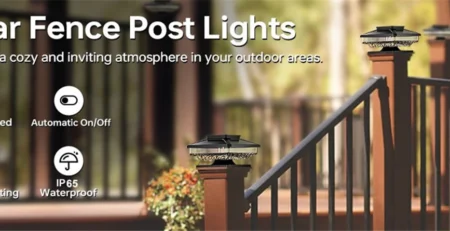 solar pillar lights