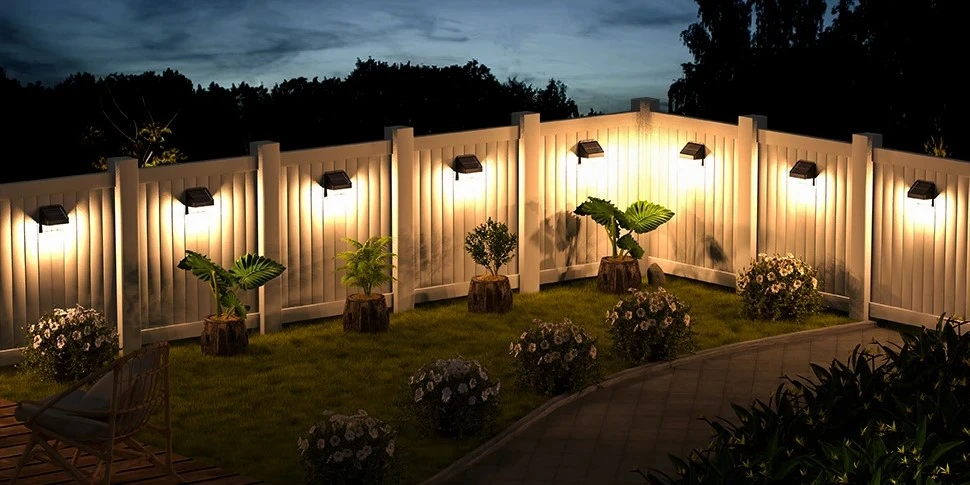 solar wall light