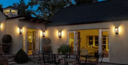 solar wall lights