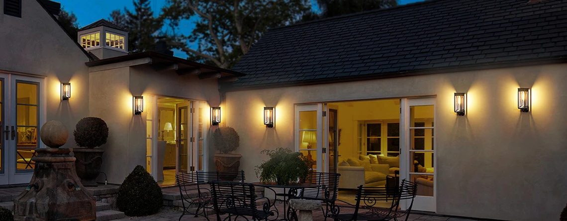 solar wall lights