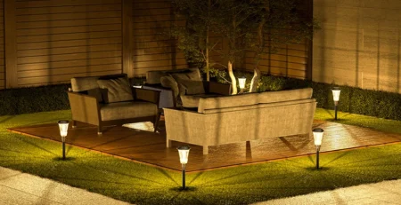 solar path lights