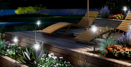 solar pathway light