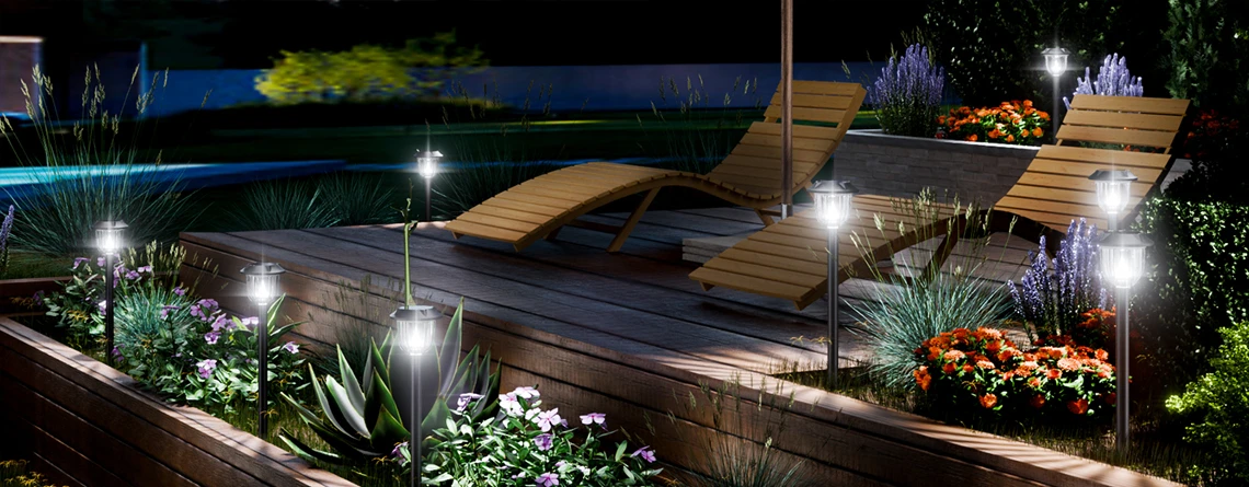 solar pathway light