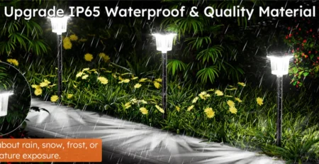 solar path lights