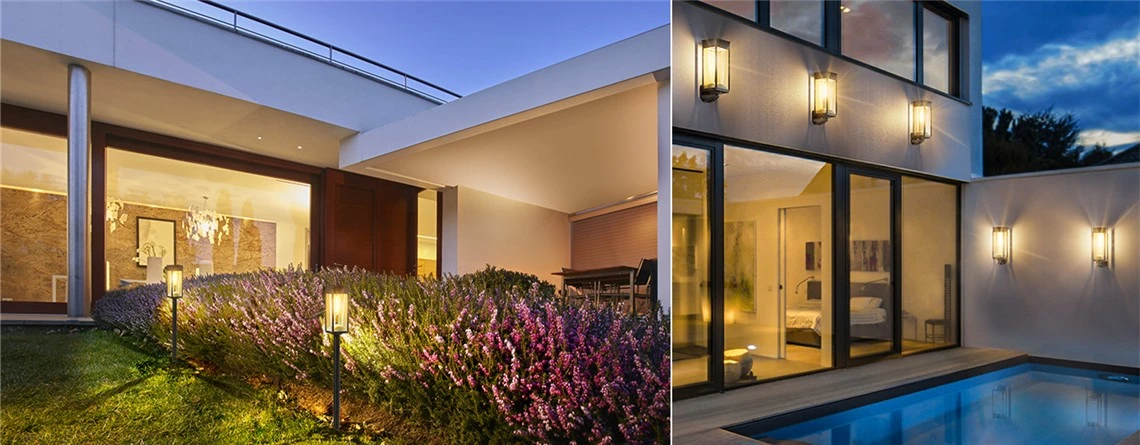 solar path & wall light