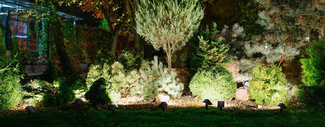 solar spot lights