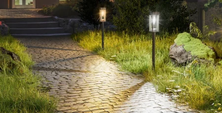 solar path light
