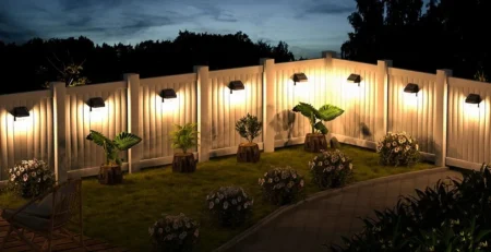 solar wall light