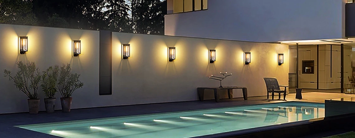 solar wall lights